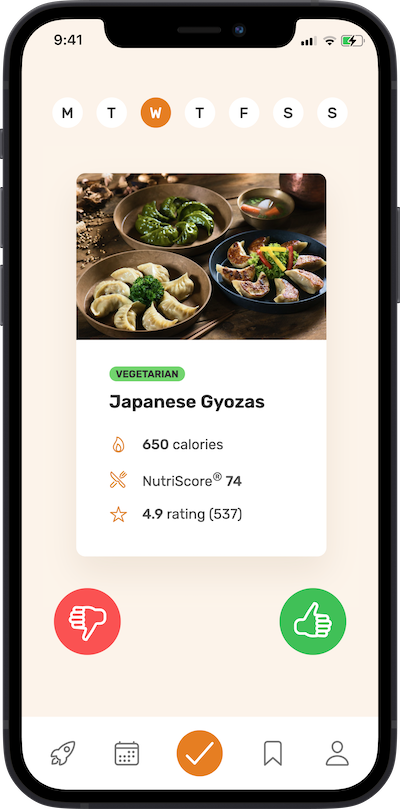  your meal approving plan